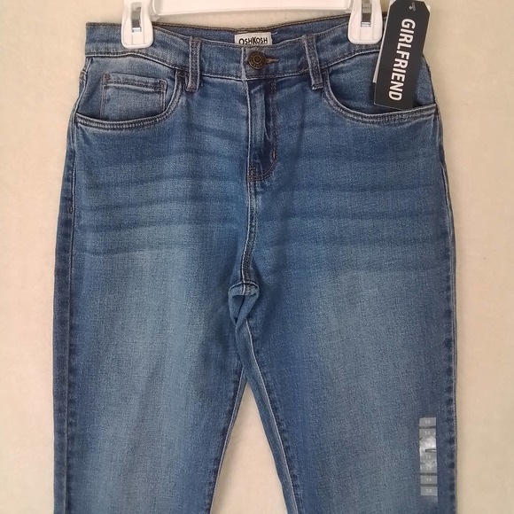 OshKosh Girlfriend Jeans Size 14 in Medium Wash Denim - Picture 4 of 12